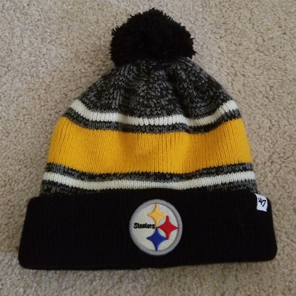 Steelers Beanie Winter Hat